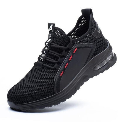 Ultraleichte, atmungsaktive, rutschfeste Arbeitsschuhe mit Stahlkappe