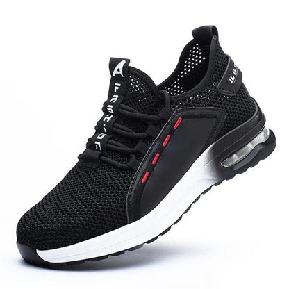 Ultraleichte, atmungsaktive, rutschfeste Arbeitsschuhe mit Stahlkappe