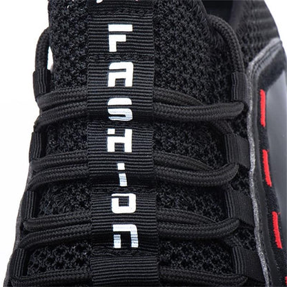 Ultraleichte, atmungsaktive, rutschfeste Arbeitsschuhe mit Stahlkappe