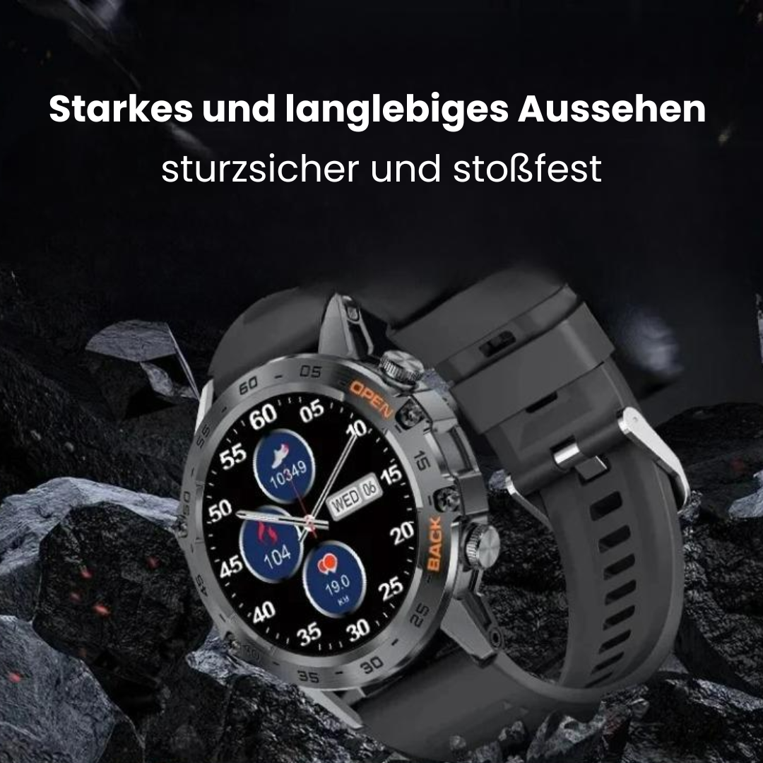 TitanX CombatFit S45 - unzerstörbare zertifizierte Militär-Gesundheitsuhr