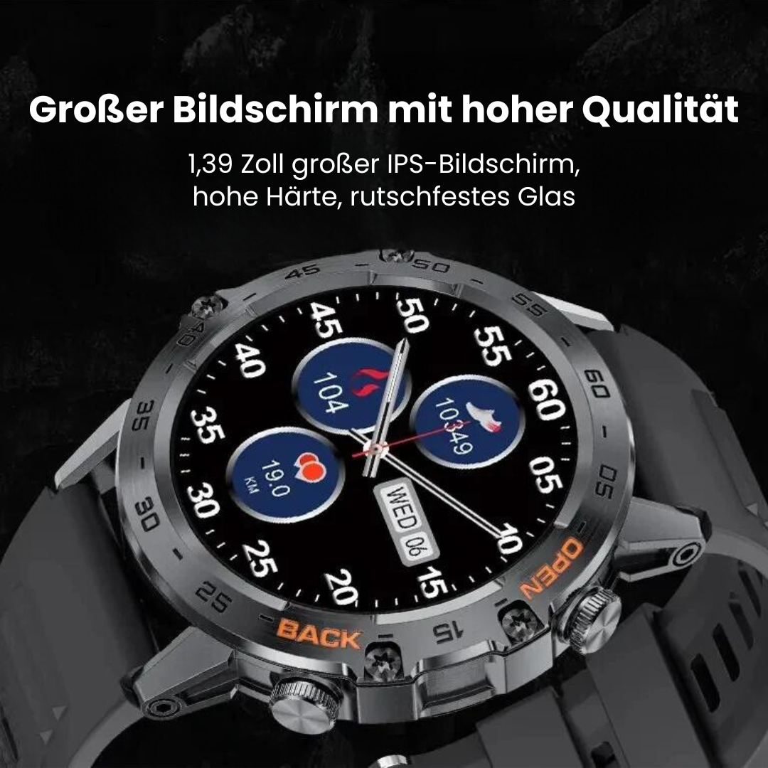 TitanX CombatFit S45 - unzerstörbare zertifizierte Militär-Gesundheitsuhr