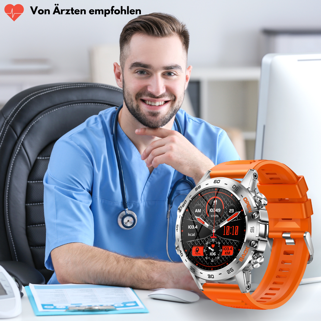 TitanX CombatFit S45 - unzerstörbare zertifizierte Militär-Gesundheitsuhr