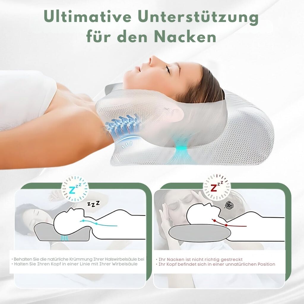 SleepAlign – Ergonomisches Orthopädisches Kissen Für Schmerzfreien Schlaf