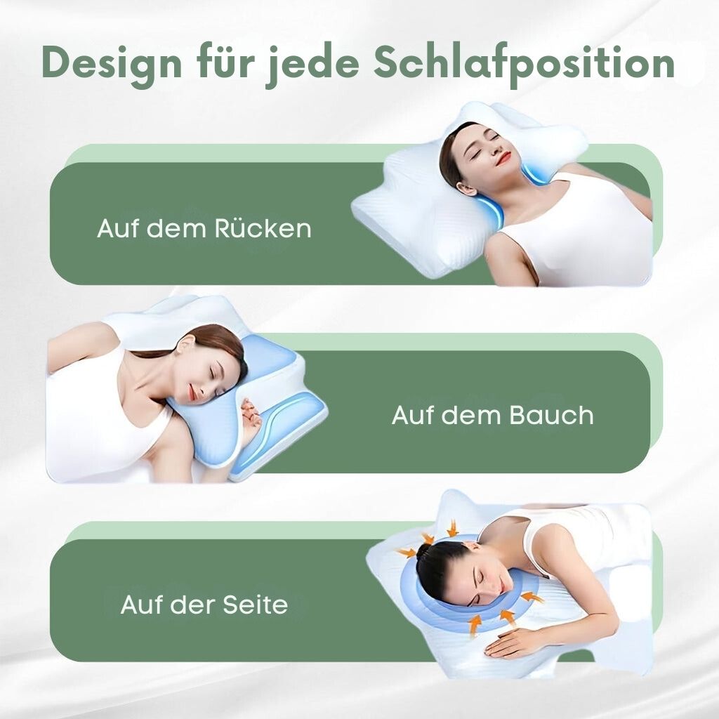 SleepAlign – Ergonomisches Orthopädisches Kissen Für Schmerzfreien Schlaf