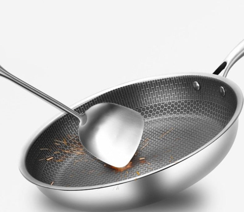 KitchenPro | Antihaft Edelstahl Bratpfanne
