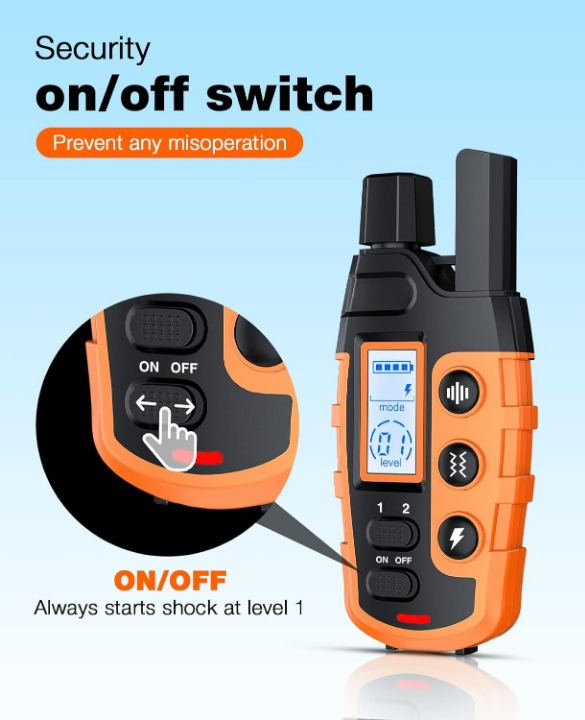 K9 MeisterTrainer Hunde Trainingshalsband | Einstellbare Vibration und Stromimpuls