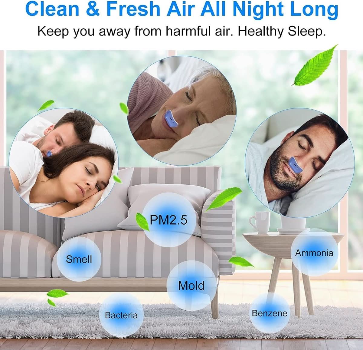 MICROBREATH – Anti-Schnarch CPAP-Gerät ohne Maske für ruhigen Schlaf & freie Atmung