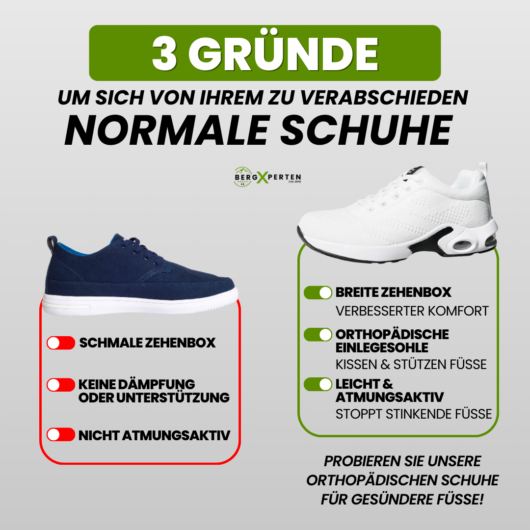 Ortho Ergonomische Schmerzlinderungs-Schuhe