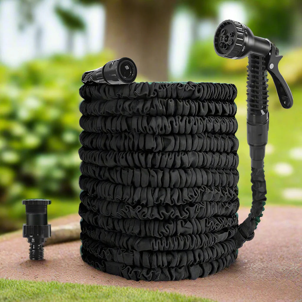 AquaFlex Expandbarer Schlauch – Hochdruck Garten- & Autowaschs Schlauch