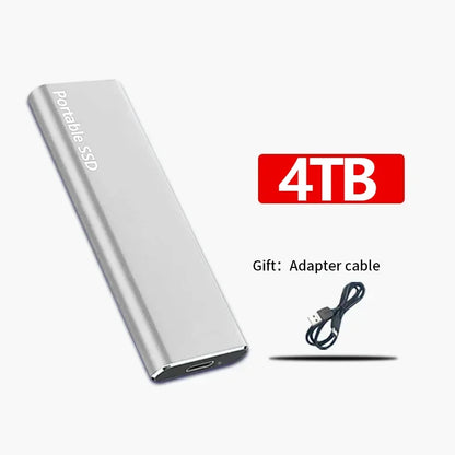 Schnelle externe SSD-Festplatte - modern und kompakt - 16TB/4TB/1TB
