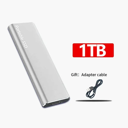 Schnelle externe SSD-Festplatte - modern und kompakt - 16TB/4TB/1TB