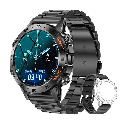 Smartwatch mit 1,4" Farb-Touchscreen, Bluetooth 5.0 & SpO2-Sensor