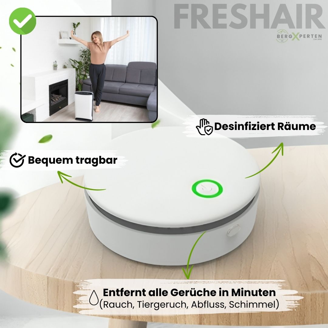 Das Original - Ozon Geruchsentferner gegen Rauch, Tiergeruch oder Gestank