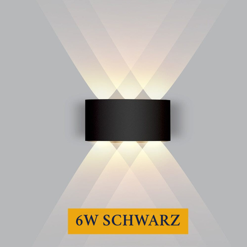 Wasserdichte LED-Außenwandleuchte – Elegante & energieeffiziente Außenbeleuchtung aus Aluminium