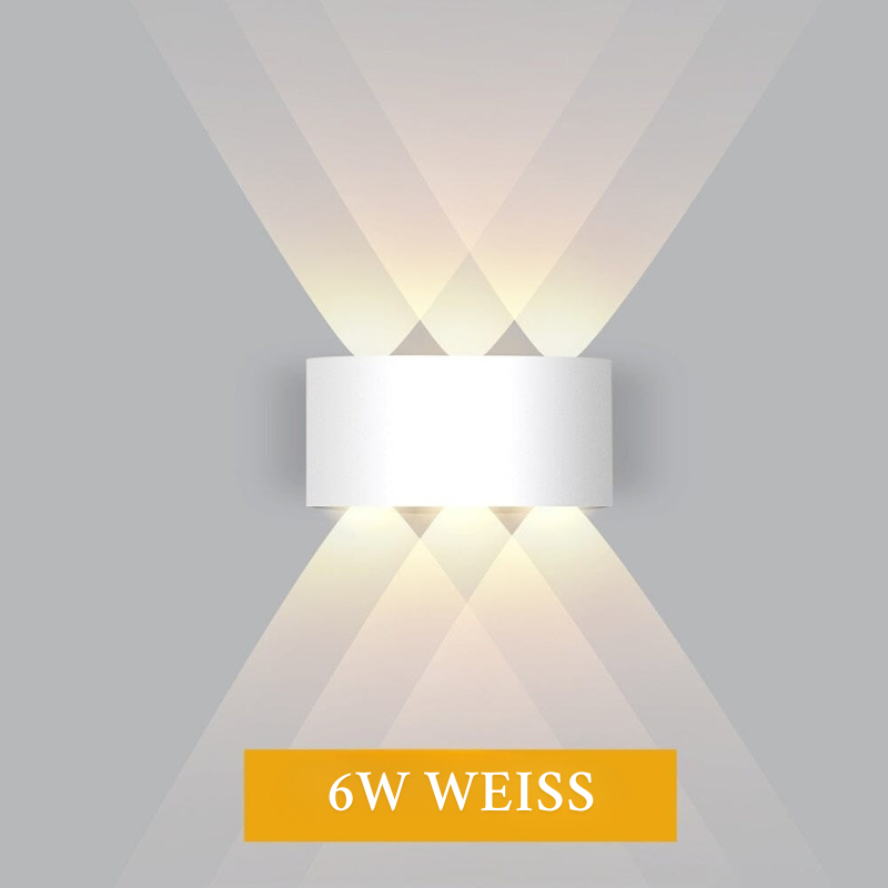 Wasserdichte LED-Außenwandleuchte – Elegante & energieeffiziente Außenbeleuchtung aus Aluminium