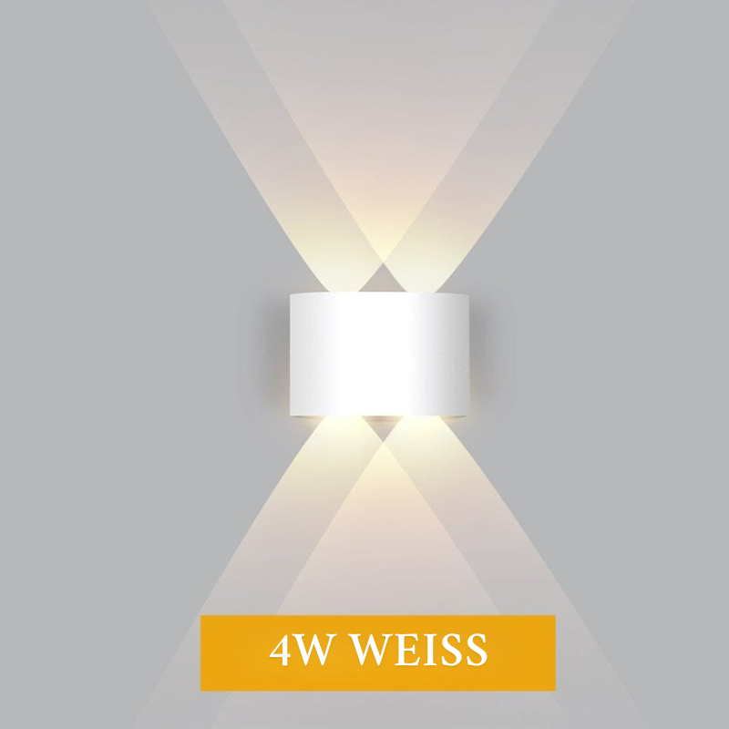 Wasserdichte LED-Außenwandleuchte – Elegante & energieeffiziente Außenbeleuchtung aus Aluminium