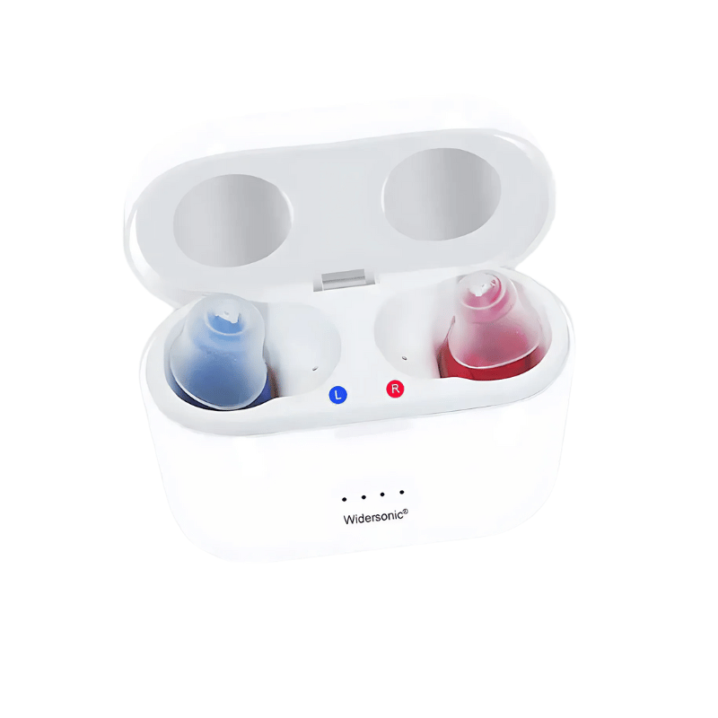 Paar unsichtbare V30-Hörgeräte Hohe Qualität