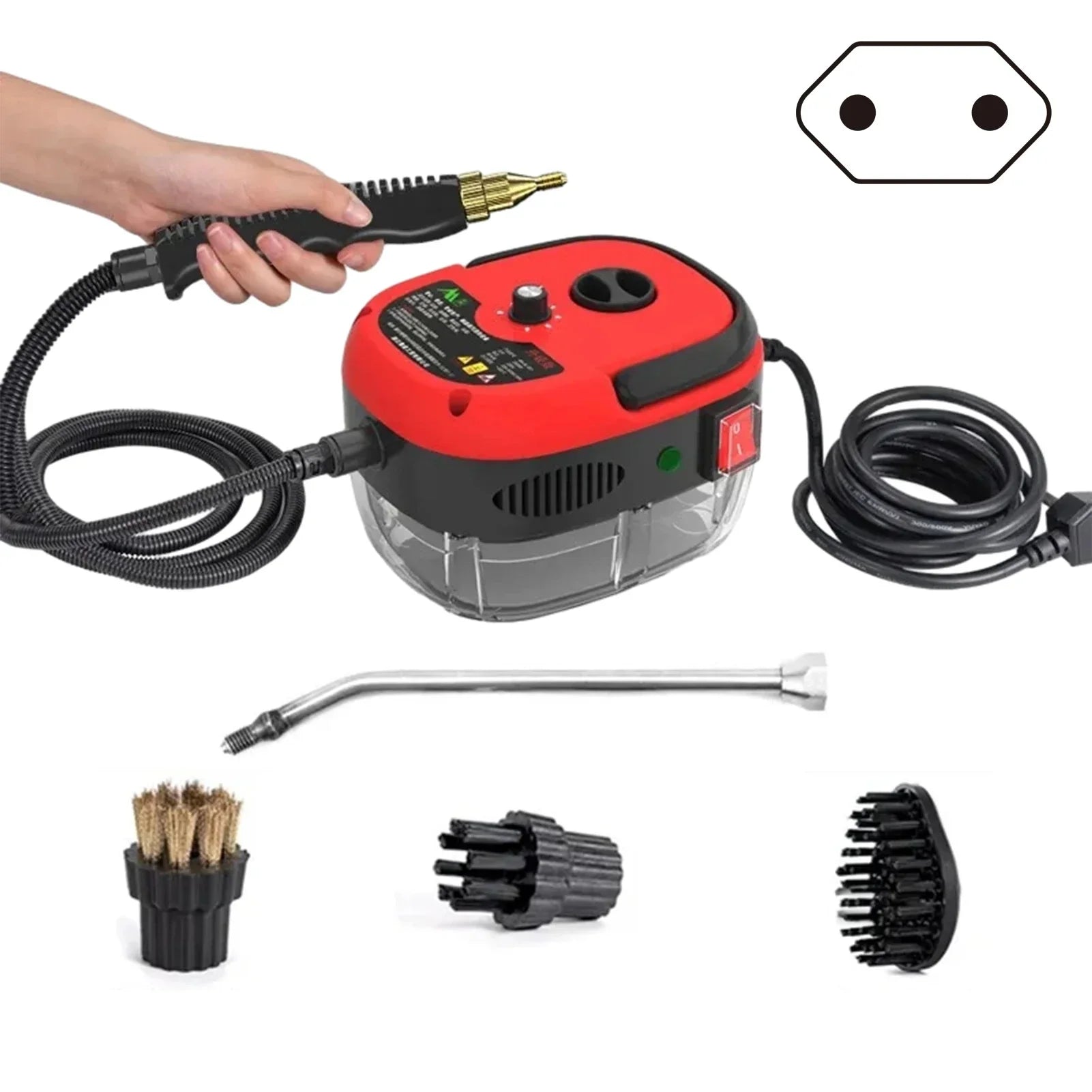 2500W Hochdruck-Dampfreiniger – 6 Stufen für Zuhause & Küche