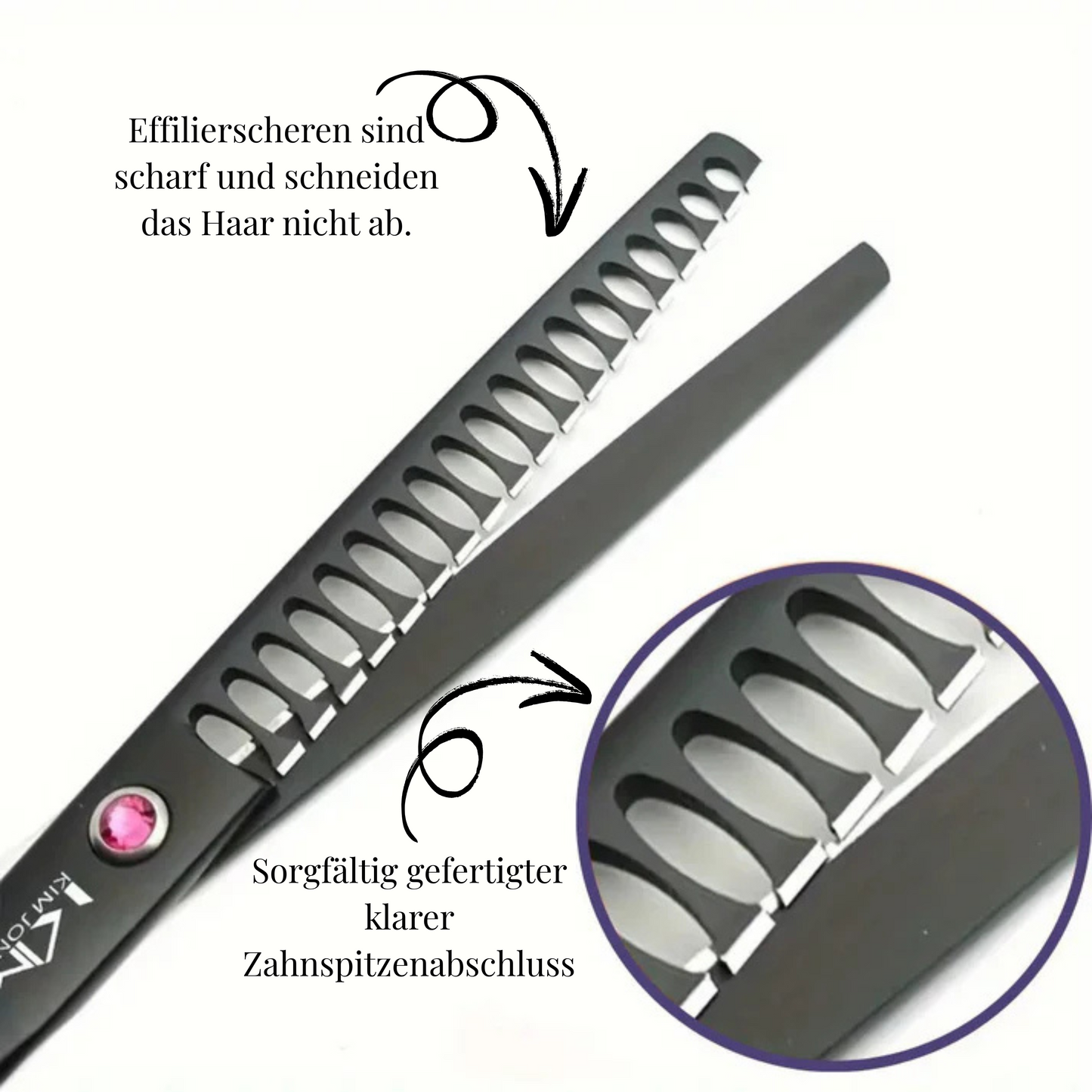 PRECISIONPAW – Professionelles Haustier-Trimmset mit Scheren für präzise Fellpflege