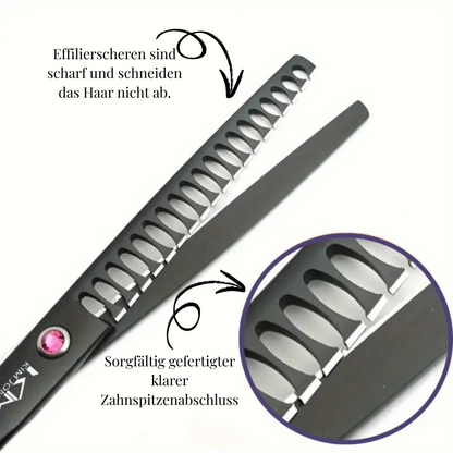 PRECISIONPAW – Professionelles Haustier-Trimmset mit Scheren für präzise Fellpflege