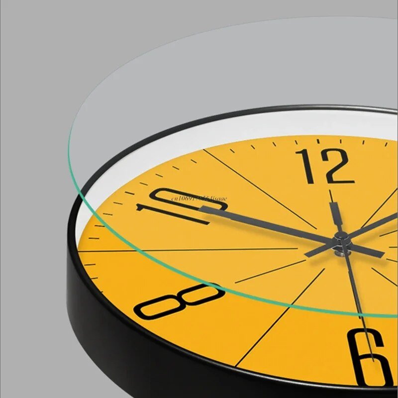 ScandiClock – Schwarze Wanduhr im Nordischen Stil – Präzise & Stilvoll für jedes Zuhause