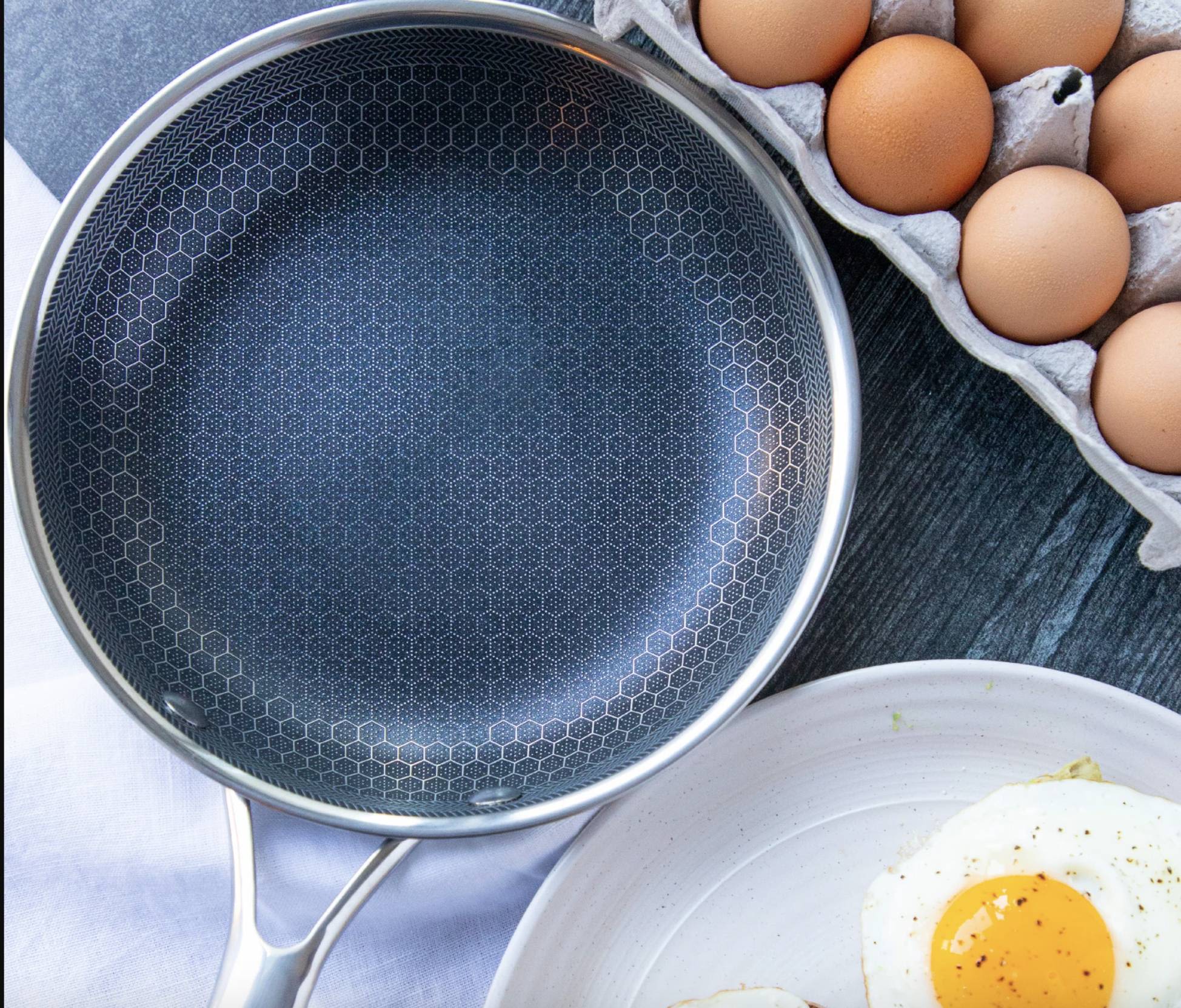 KitchenPro | Antihaft Edelstahl Bratpfanne